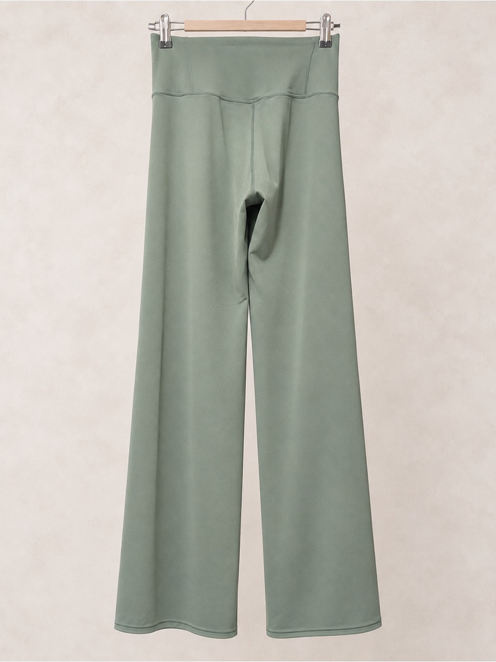 Vuori Wide-Leg Yoga Pants in Sage - Picture 2 of 5